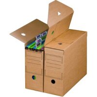 Archivbox mit Automatikboden, 323x96x272mm