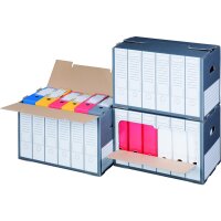 Archivbox für Ordner mit Frontklappe, 498x295x322mm