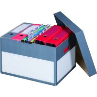 Archivbox mit Deckel, 414x331x266mm