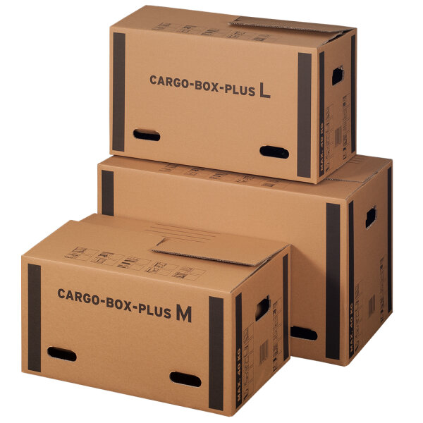 CargoBox Plus L, braun, 64x34x36cm, 2-wellig,VE 10