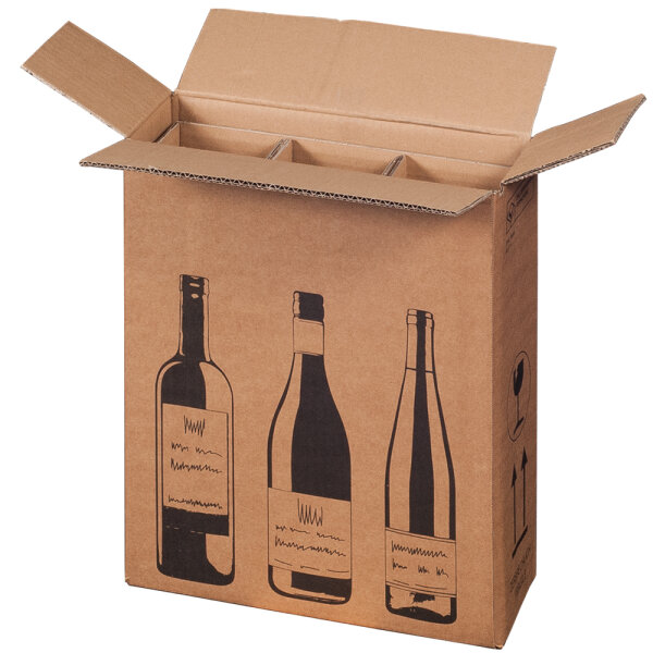 GIN-Verpackung 3er, 326x115x278mm